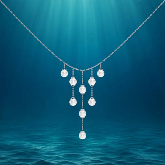 Linea Freshwater Pearl & 92.5 Silver Necklace