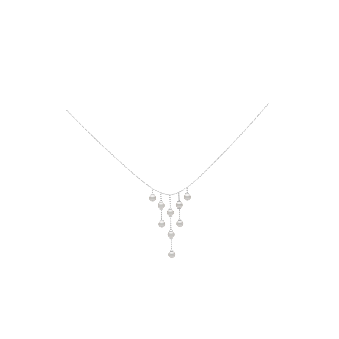 Linea Freshwater Pearl & 92.5 Silver Necklace