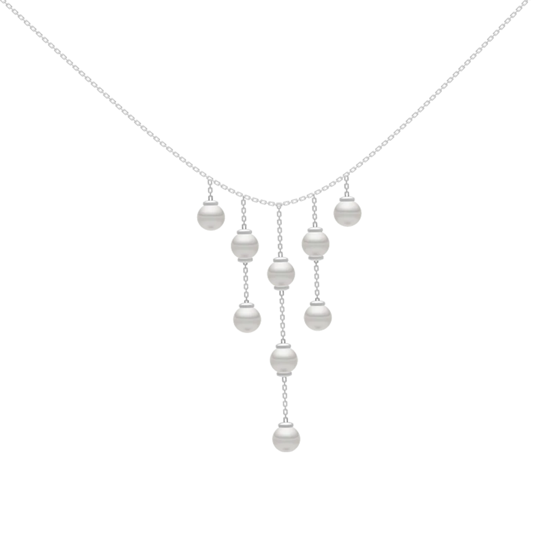 Linea freshwater pearl 92.5 silver necklace