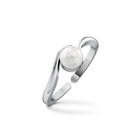 Serene Pearl & 92.5 Silver Finger Ring