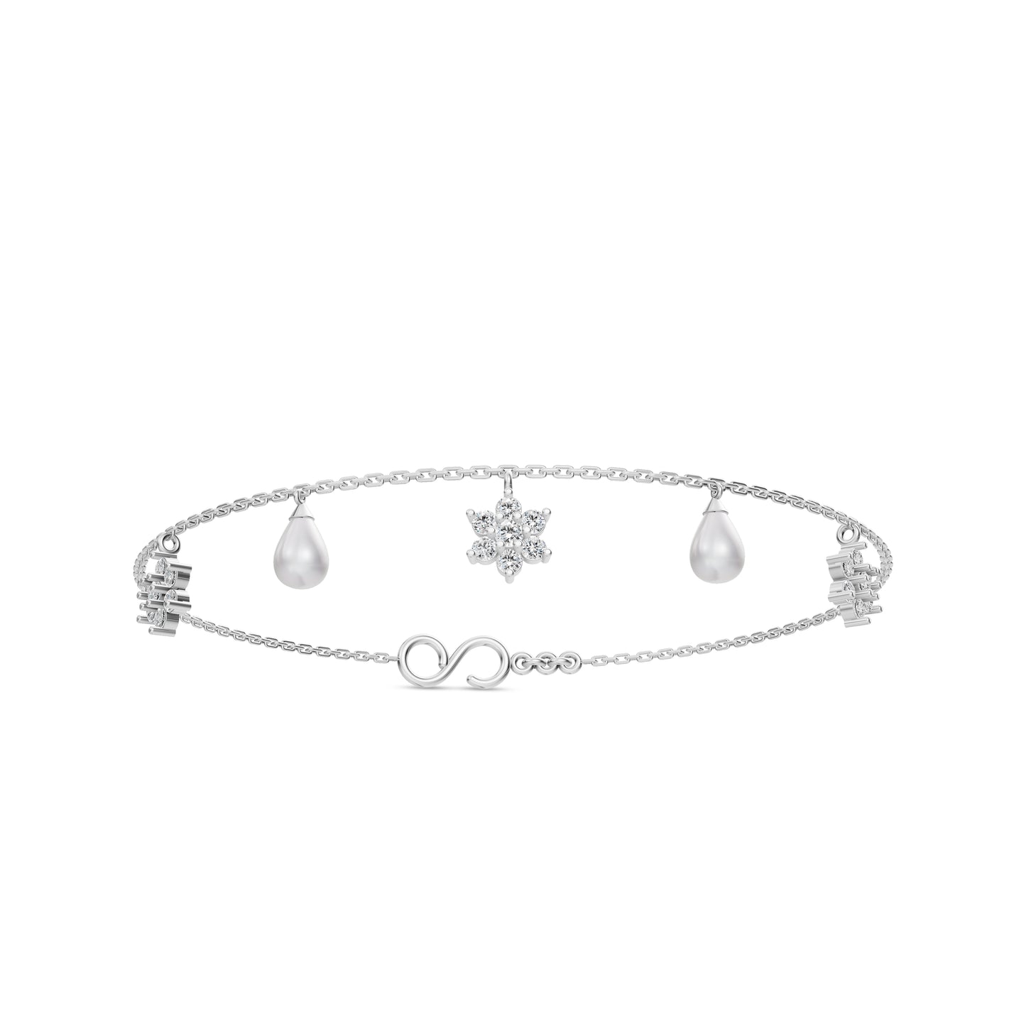 High-Quality Original Pearl Bracelet Crafted In A 925 Silver Bracelet For Women Style Highlighting Timeless Elegance.