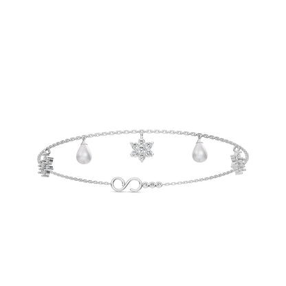 High-Quality Original Pearl Bracelet Crafted In A 925 Silver Bracelet For Women Style Highlighting Timeless Elegance.