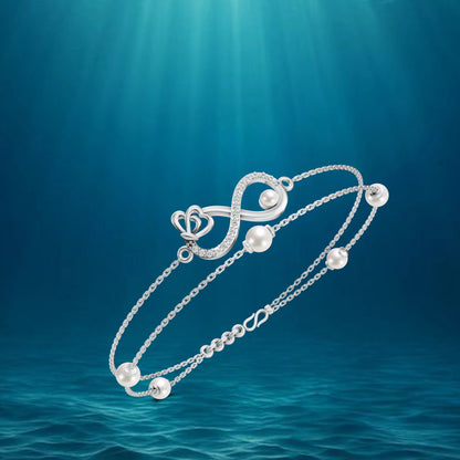High-Quality Original Pearl Bracelet Crafted In A 925 Silver Bracelet For Women Style Highlighting Timeless Elegance.
