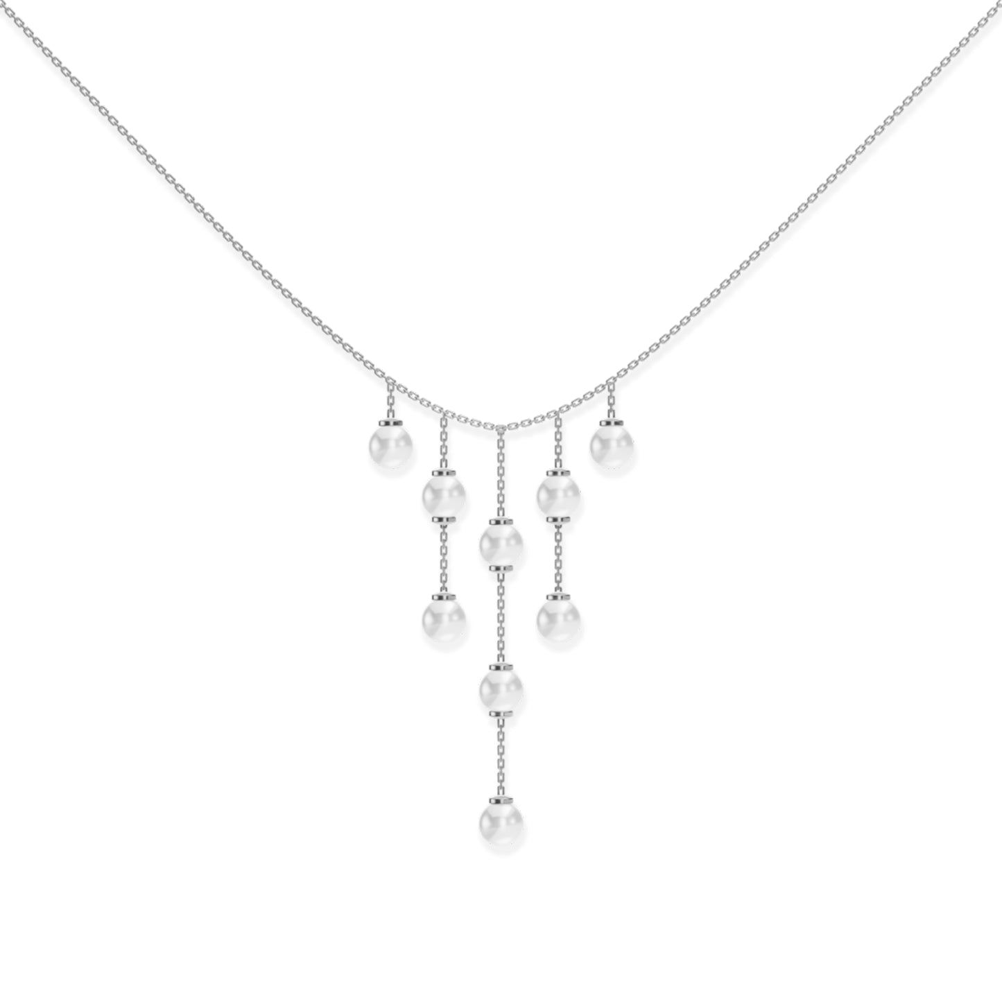 Linea freshwater pearl 92.5 silver necklace