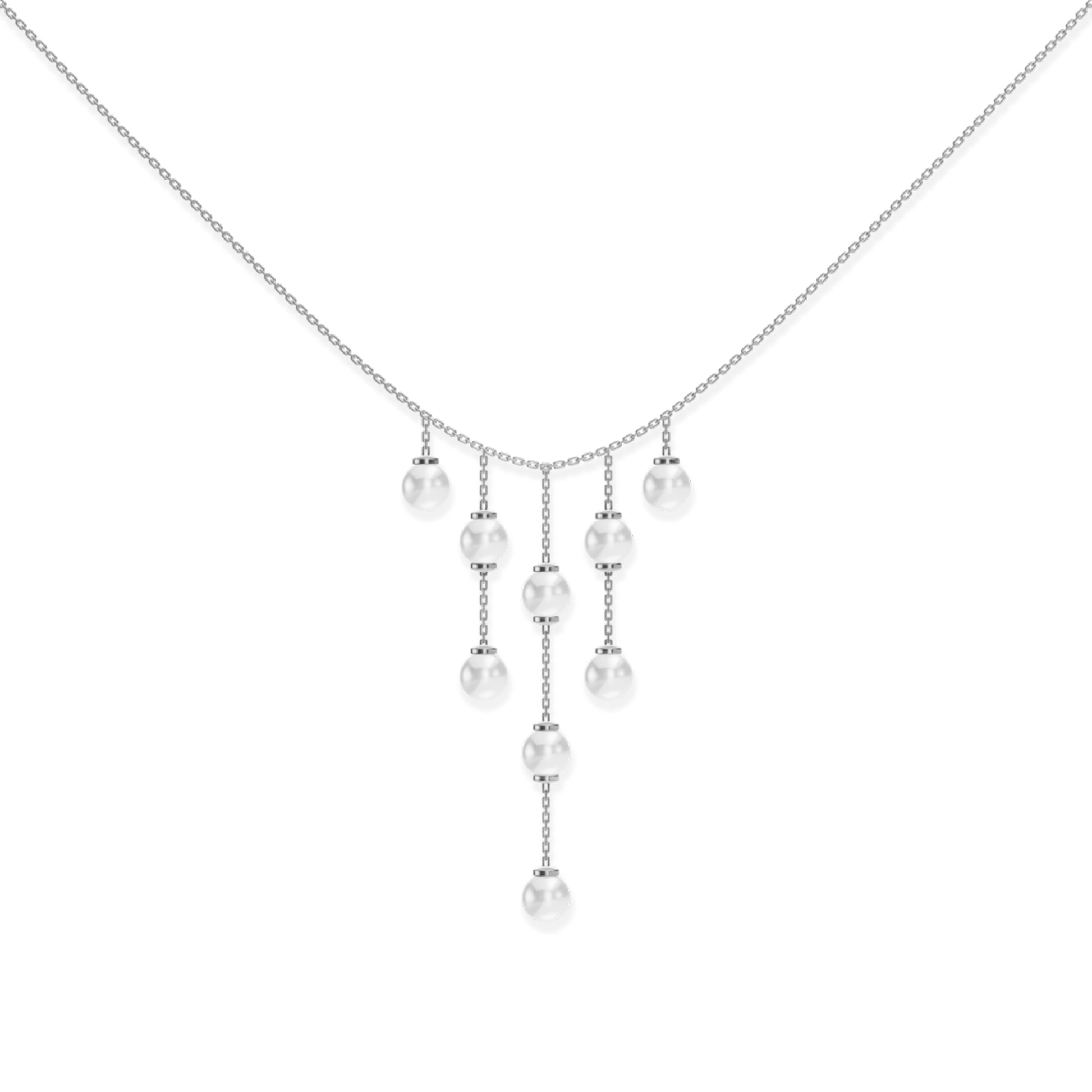 Linea freshwater pearl 92.5 silver necklace