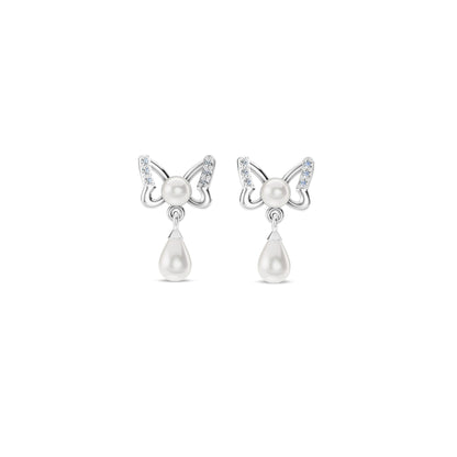 Gypsy pearl necklace set premium silver craftsmanship