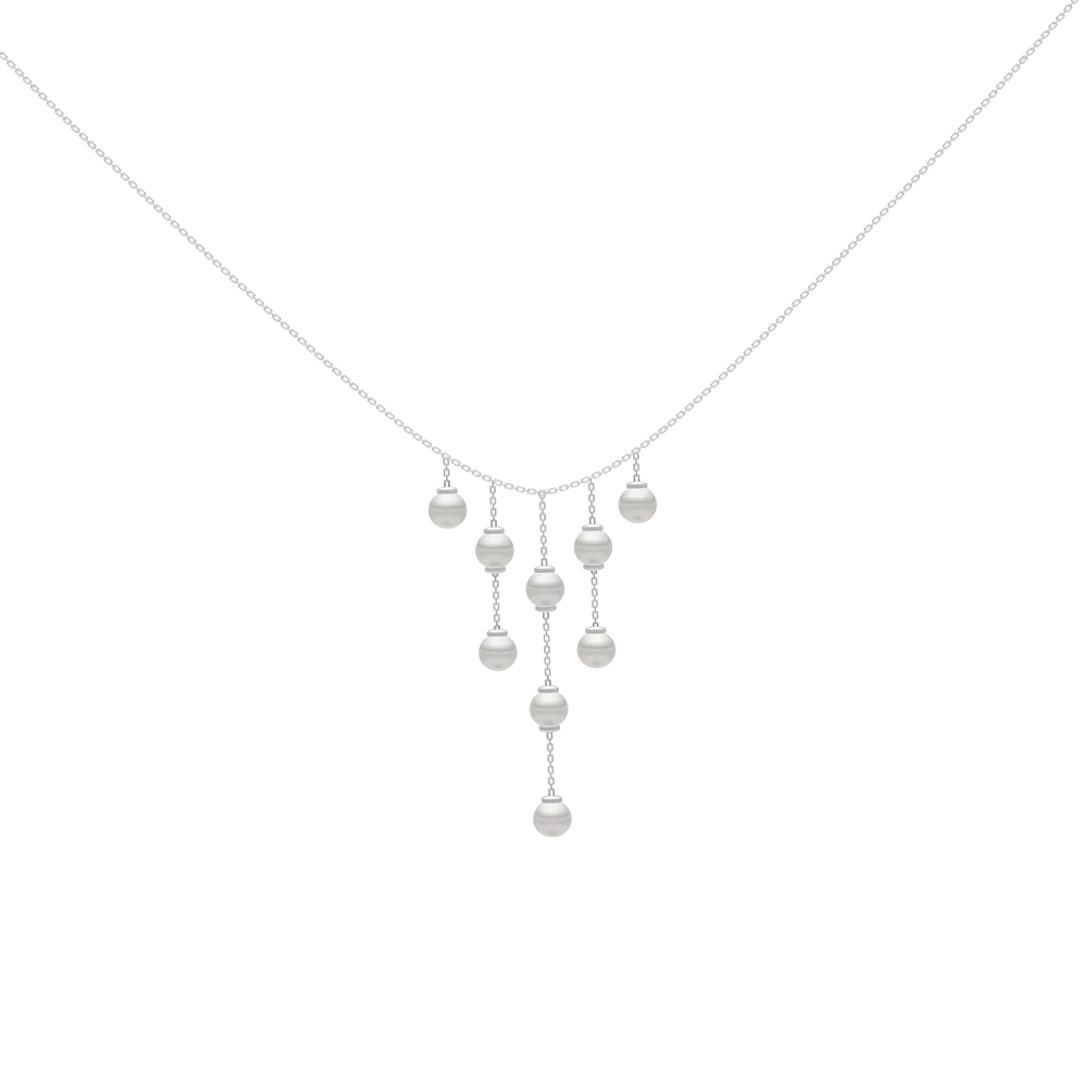 Linea Freshwater Pearl & 92.5 Silver Necklace