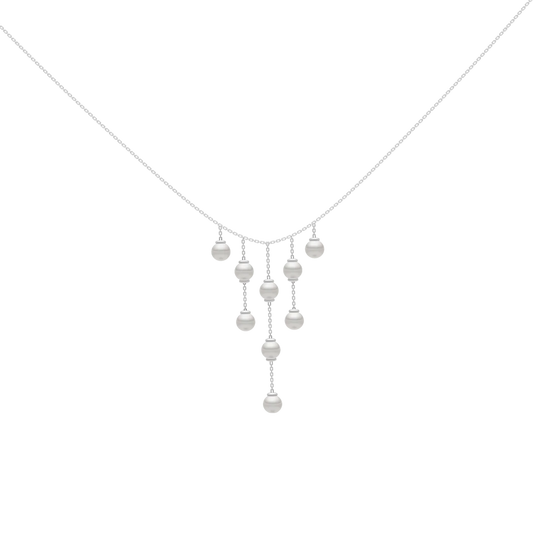 Linea Freshwater Pearl & 92.5 Silver Necklace