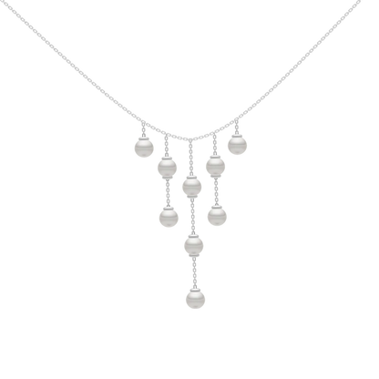 Linea Freshwater Pearl & 92.5 Silver Necklace