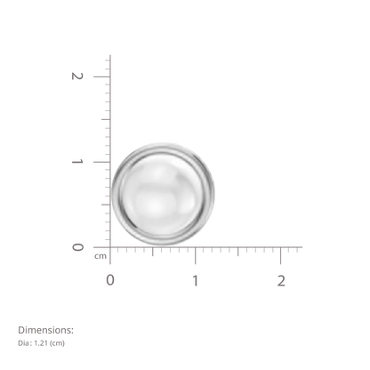 Orra Pearl Solitaire & 92.5 Silver Studs Earrings