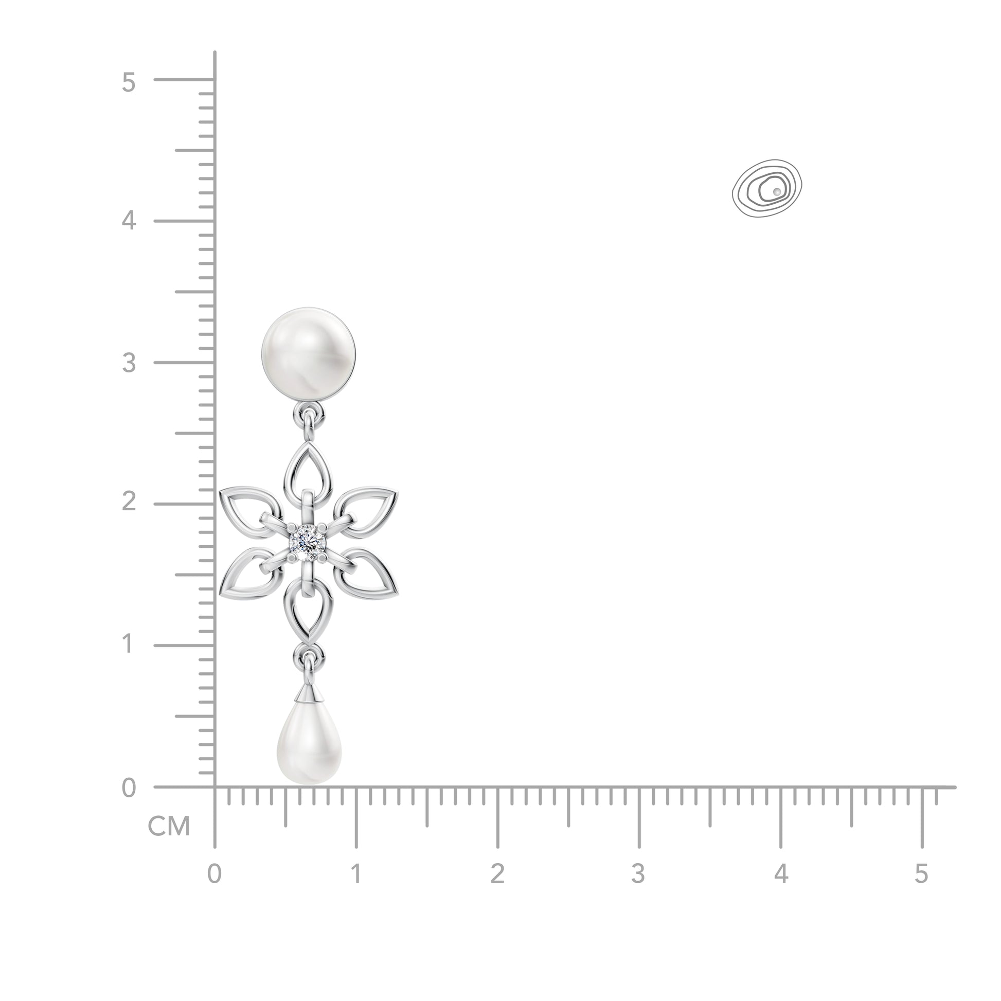 Classic Silver 925 Earring by Sohvii for everyday use