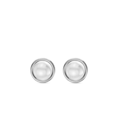 Orra pearl solitaire 92.5 silver stud earrings