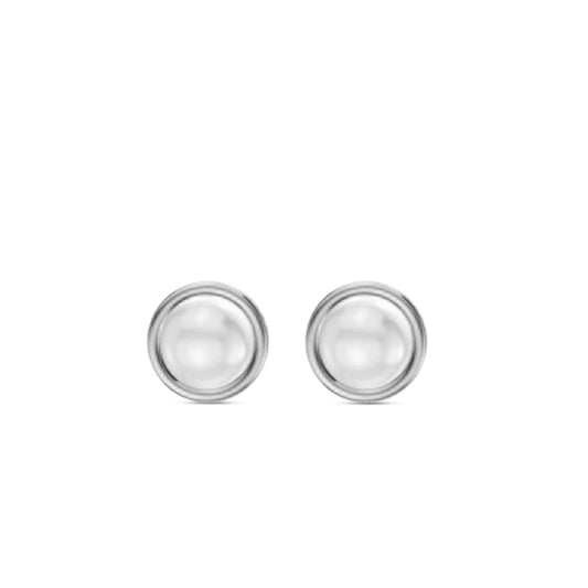 Orra pearl solitaire 92.5 silver stud earrings