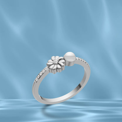 Pearl Ring Jewelry By Sohvii For Office And Daily Wear